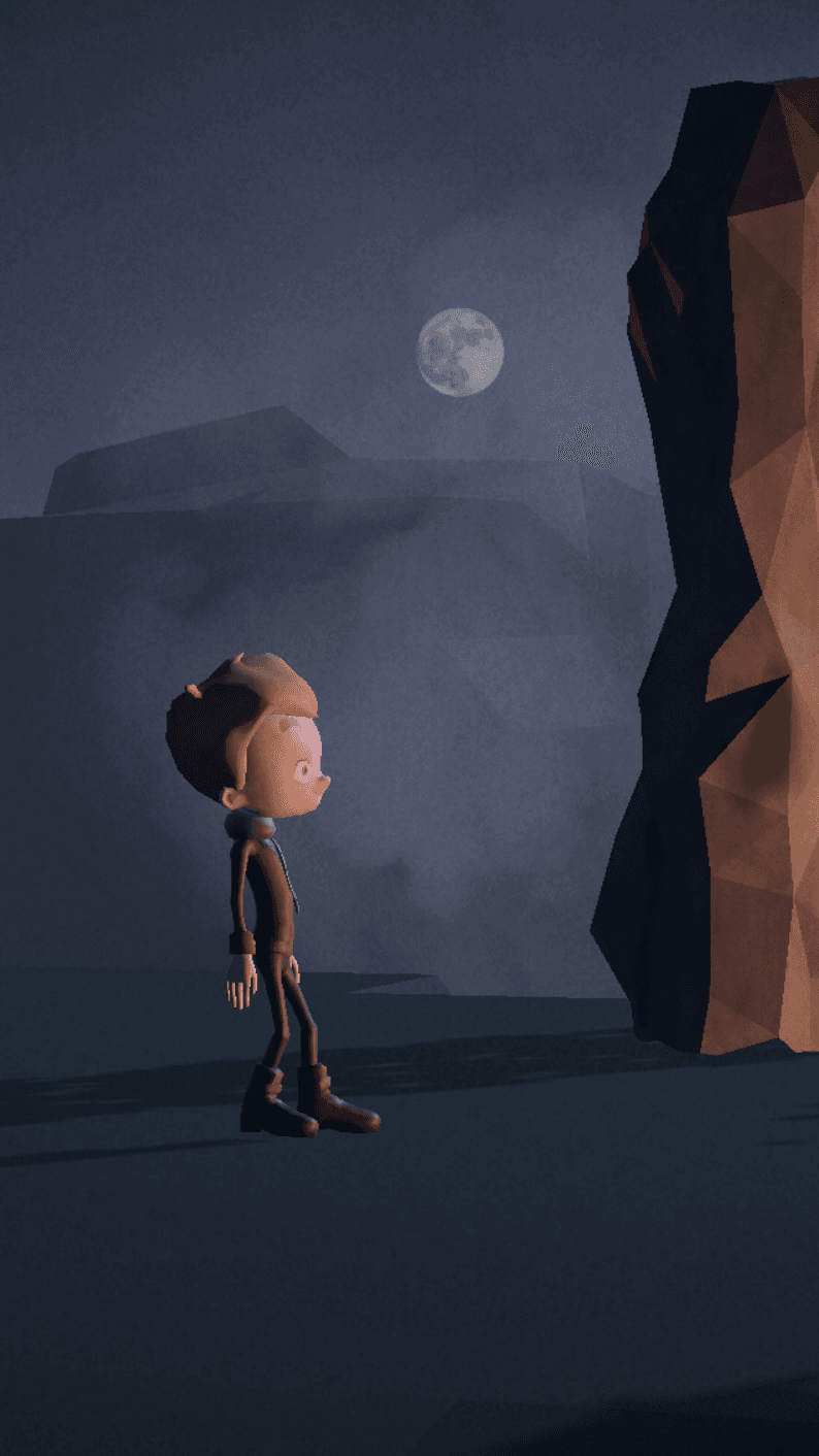 Banner Hill at night